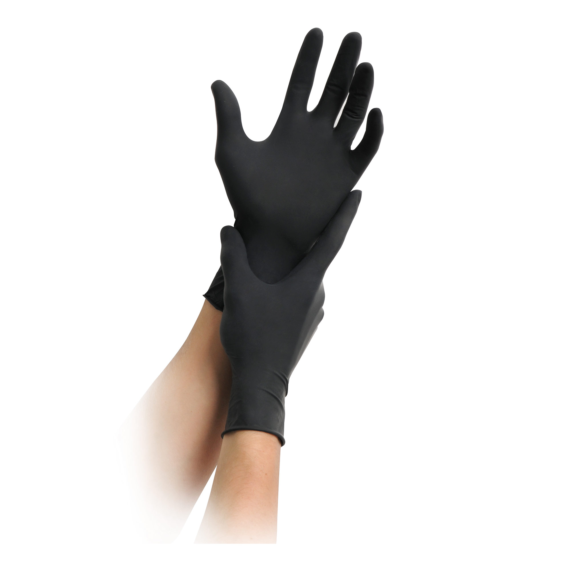 MaiMed® Latex Handschuhe - schwarz