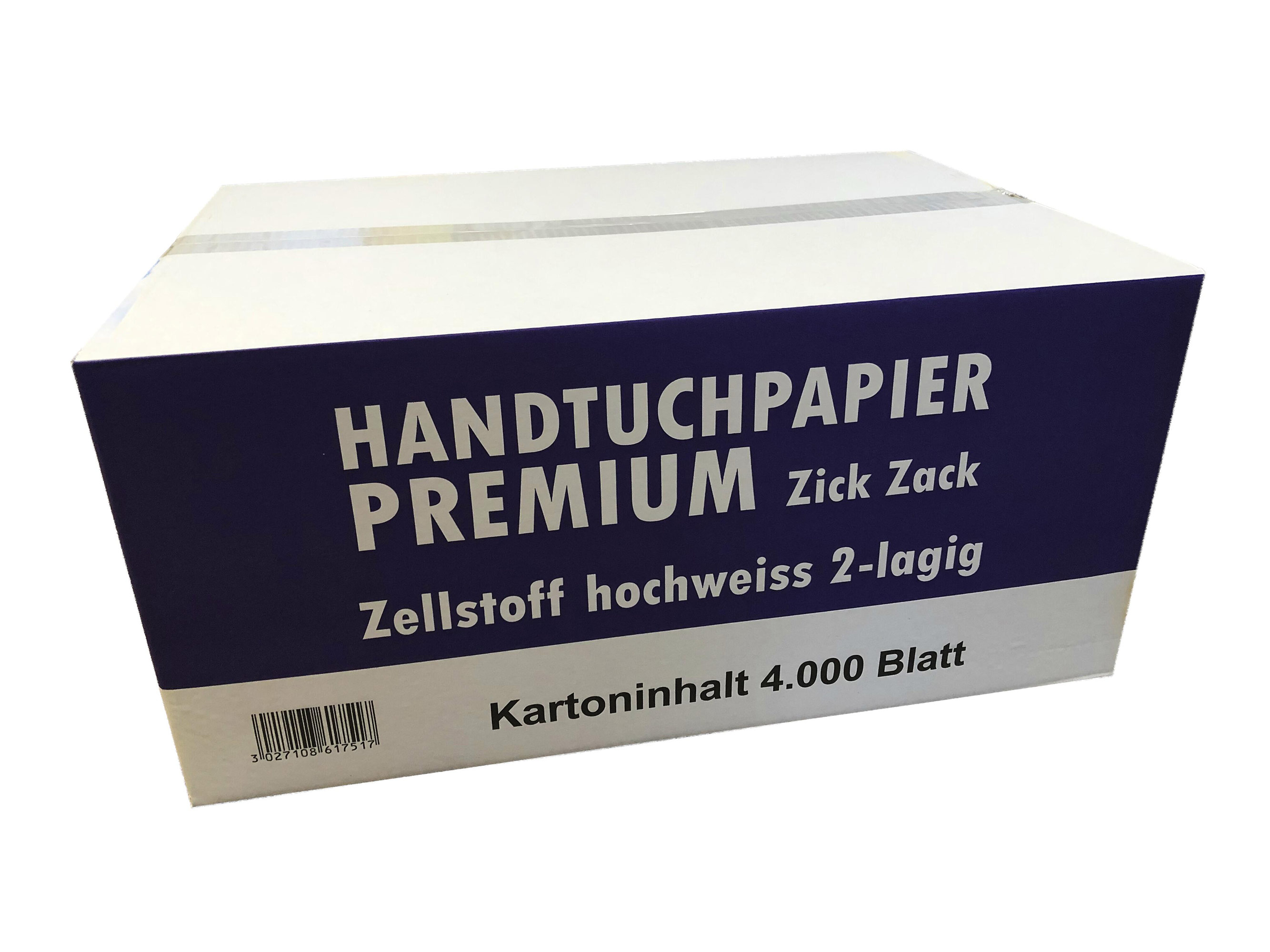 Handtuchpapier weiß 2-lagig Premium
